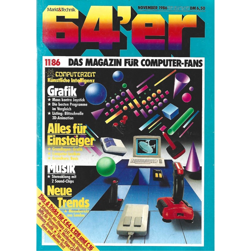Magazyn 64'er nr 11/1986