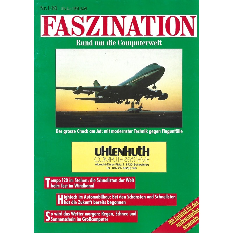 Magazyn Faszination nr 1/1985