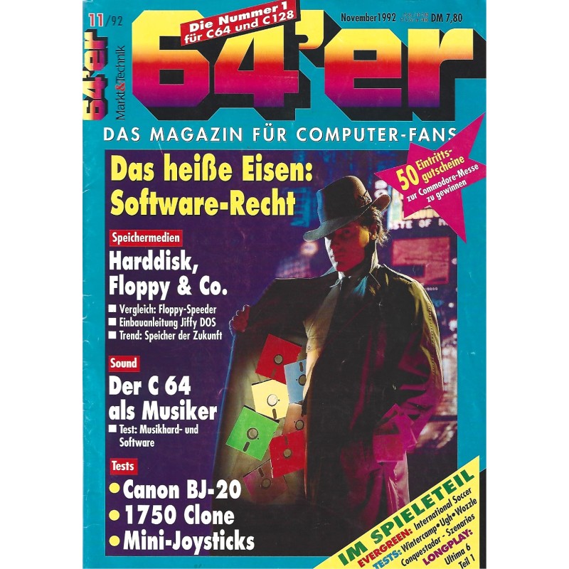 Magazyn 64'er nr 11/1992