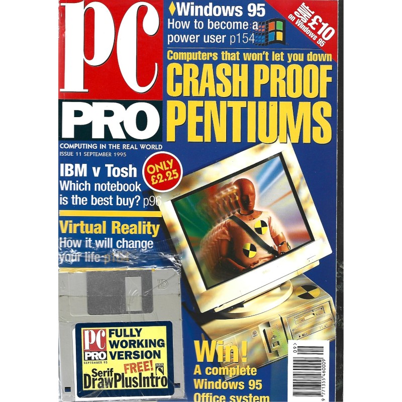 Magazyn PC Pro nr 11/1995 z dyskietką