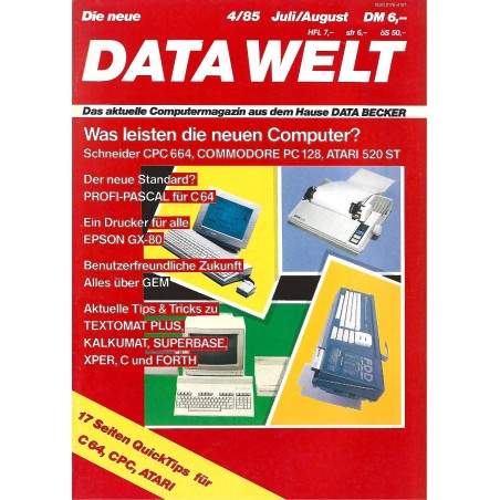 Magazyn DATA WELT nr 4/85