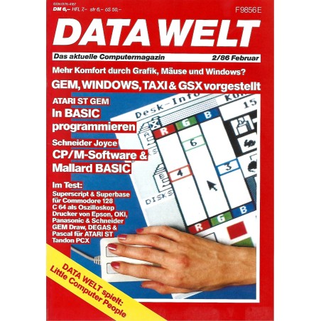 Magazyn DATA WELT nr 2/86