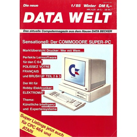 Magazyn DATA WELT nr 1/1985