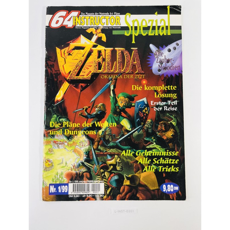 Magazyn 64 Instructor Spezial - Zelda Okarina der Zeit nr 1/1999