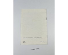 Instrukcja obsługi Atari 2600 (Bedienungshandbuch)