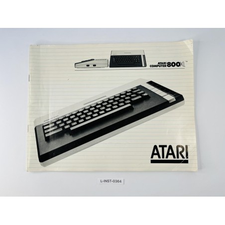 Instrukcja obsługi Atari 800XL