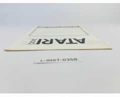 Instrukcja obsługi Atari 2600 (Bedienungshandbuch)