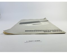 Instrukcja obsługi Atari 1010 Programmrecorder (Bedienungsanleitung)