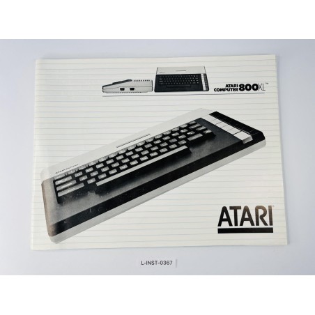 Instrukcja obsługi Atari 800XL (Bedienungshandbuch)