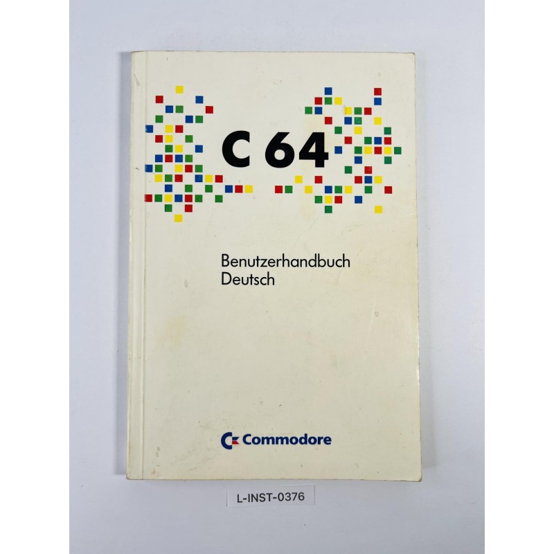 Instrukcja obsługi Commodore C64: Benutzerhandbuch Deutsch