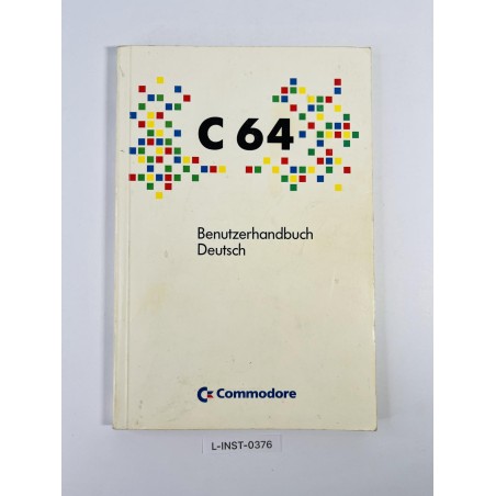 Instrukcja obsługi Commodore C64: Benutzerhandbuch Deutsch