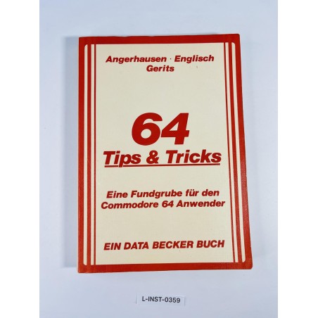 Książka Data Becker: 64 Tips & Tricks (Eine Fundgrube für den Commodore 64 Anwender)