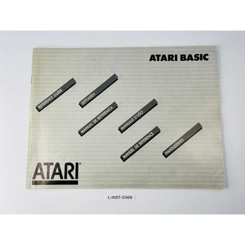 Podręcznik Atari Basic Reference Guide