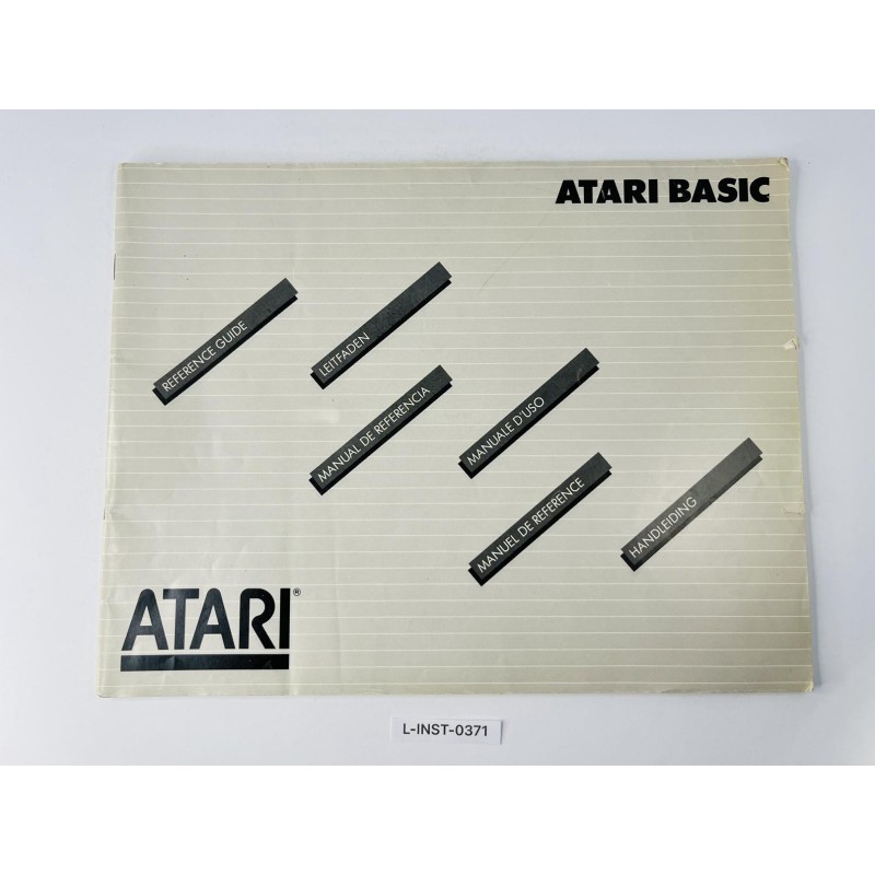 Podręcznik Atari Basic Reference Guide