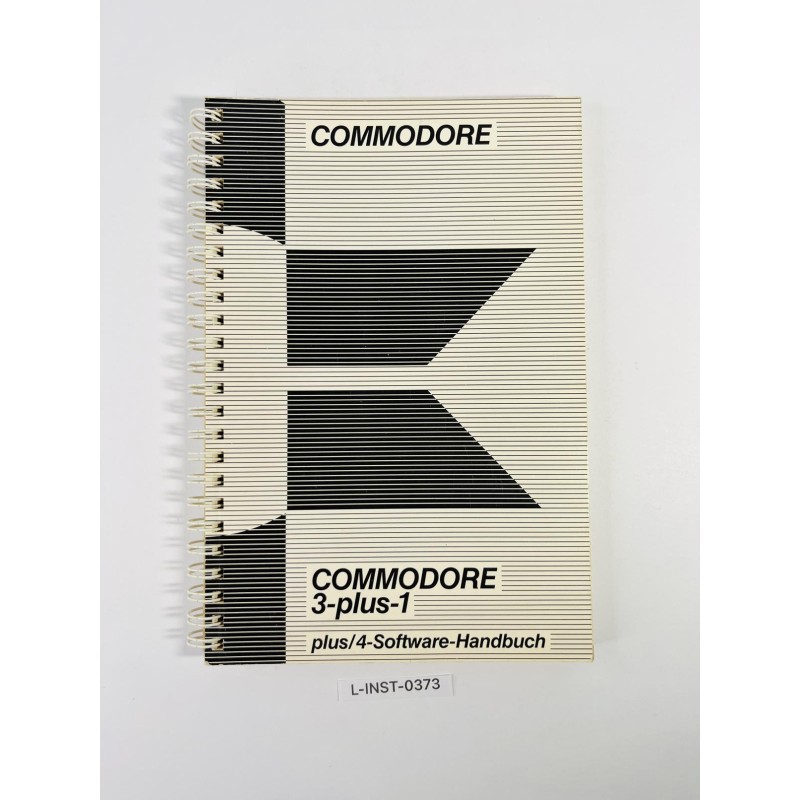 Podręcznik Commodore 3-plus-1: plus/4-Software-Handbuch