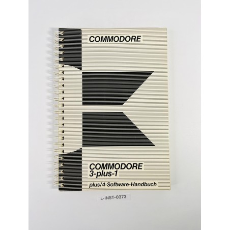 Podręcznik Commodore 3-plus-1: plus/4-Software-Handbuch