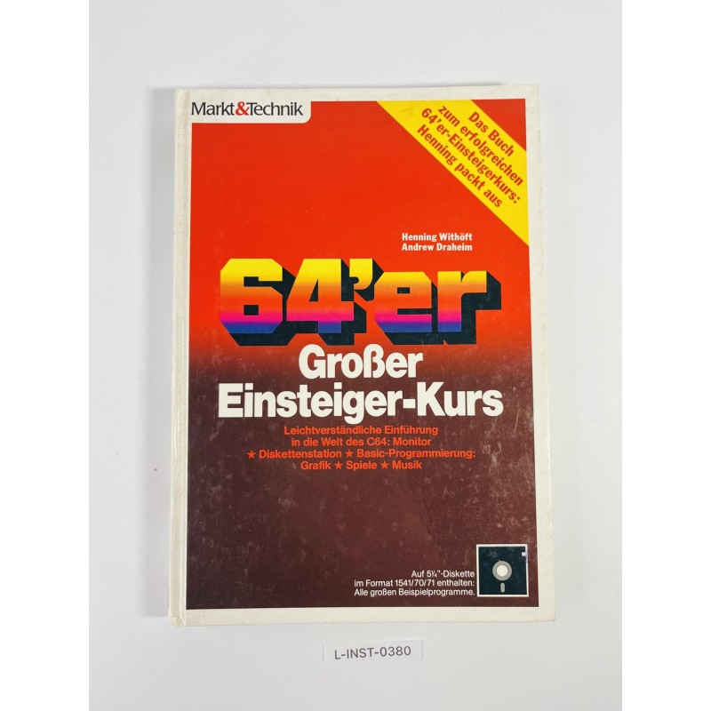 Książka Markt&Technik: 64'er Großer Einsteiger-Kurs