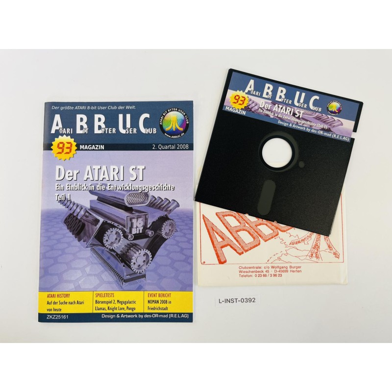 Magazyn ABBUC nr 93/2008 (Der ATARI ST)