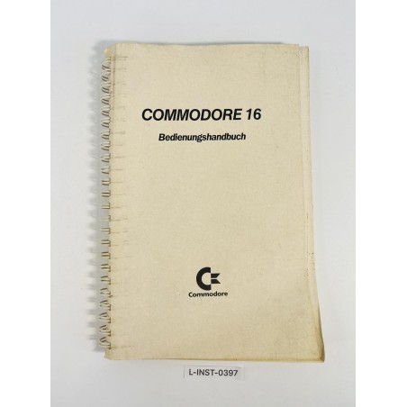 Instrukcja obsługi Commodore 16 (Bedienungshandbuch)