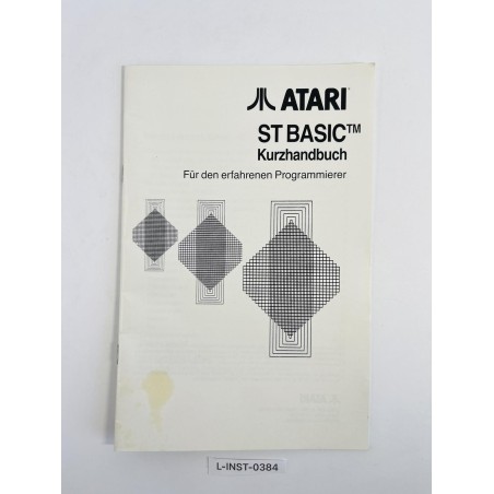 Podręcznik Atari ST BASIC (Kurzhandbuch)