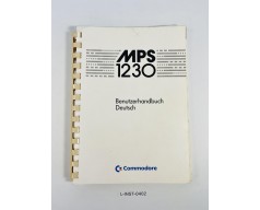 Instrukcja obsługi Commodore MPS 1230 (Benutzerhandbuch)