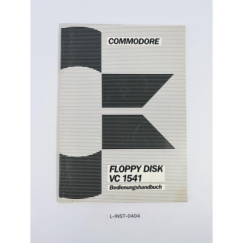 Instrukcja obsługi Commodore Floppy Disk VC 1541 (Bedienungshandbuch)