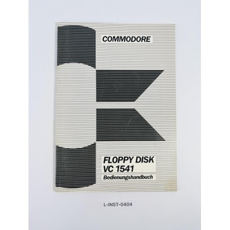 Instrukcja obsługi Commodore Floppy Disk VC 1541 (Bedienungshandbuch)