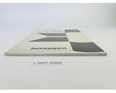 Instrukcja obsługi Commodore Floppy Disk VC 1541 (Bedienungshandbuch)