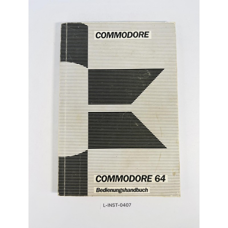 Instrukcja obsługi Commodore 64 (Bedienungshandbuch)