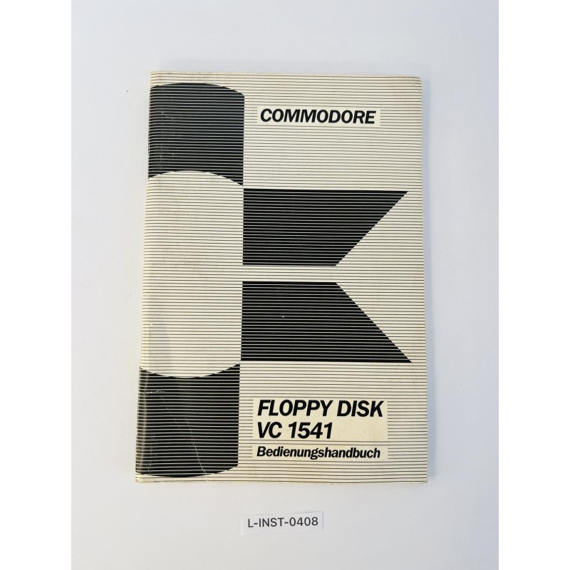 Instrukcja obsługi Commodore Floppy Disk VC 1541 (Bedienungshandbuch)