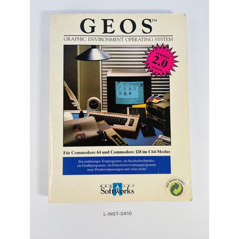 Instrukcja obsługi GEOS Graphic Environment Operating System Version 2.0 (Bedienungshandbuch)