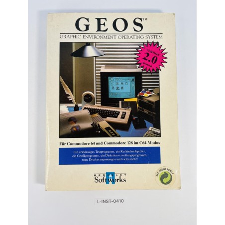 Instrukcja obsługi GEOS Graphic Environment Operating System Version 2.0 (Bedienungshandbuch)