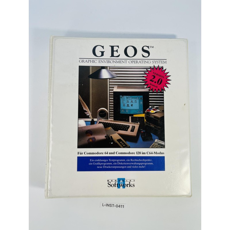 Instrukcja obsługi GEOS Graphic Environment Operating System Version 2.0 (Bedienungshandbuch)
