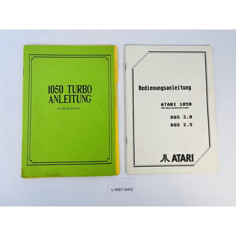 Instrukcja obsługi Atari 1050 Diskette Station (Bedienungsanleitung)