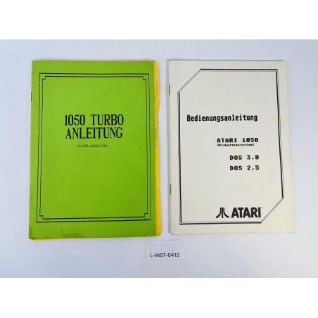 Instrukcja obsługi Atari 1050 Diskette Station (Bedienungsanleitung)