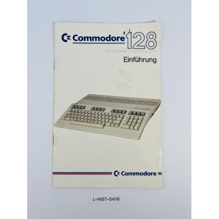 Instrukcja obsługi Commodore 128 Personal Computer (Einführung)