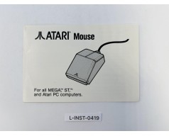 Instrukcja obsługi Atari Mouse