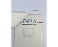 Instrukcja obsługi Commodore 1084S High Resolution Monitor