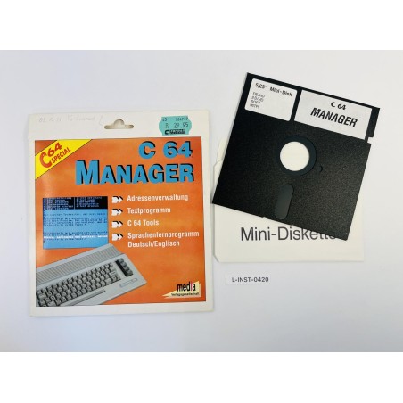 Instrukcja programu Commodore 64 Manager
