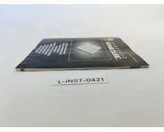 Instrukcja obsługi Nintendo GameCube (Instruction Booklet) karty pamięci