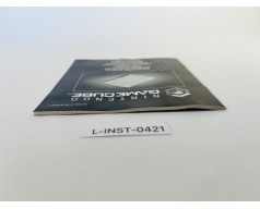 Instrukcja obsługi Nintendo GameCube (Instruction Booklet) karty pamięci