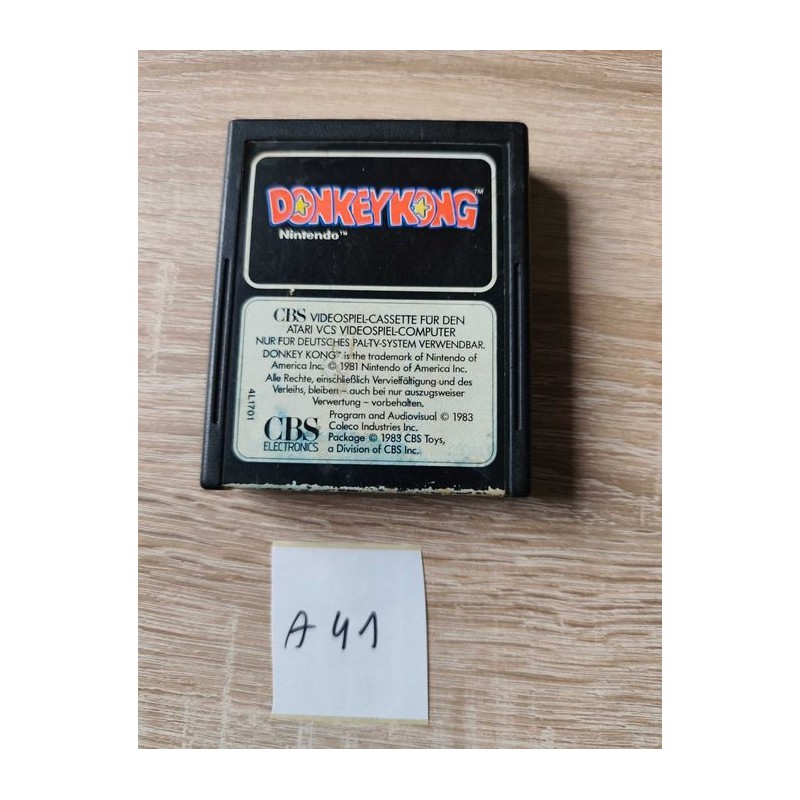 Donkey Kong ColecoVision/CBS Atari 2600