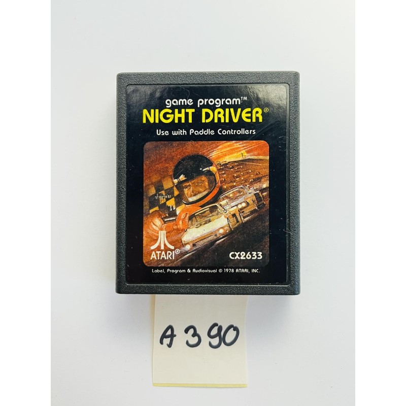 Night Driver Atari 2600