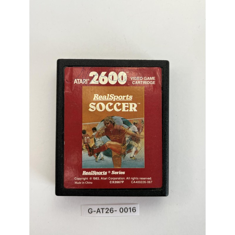 RealSports Soccer Atari 2600