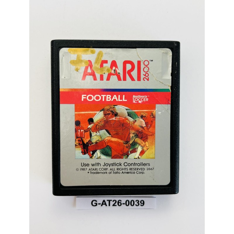RealSports Soccer Football Atari 2600 (VCS)