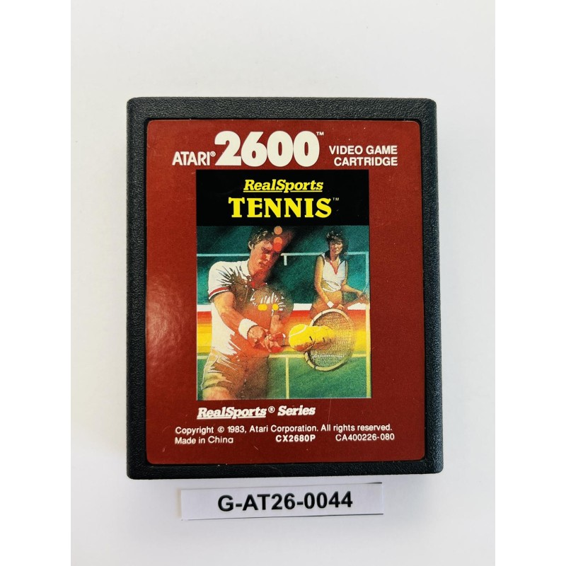 RealSports Tennis Atari 2600 (VCS)
