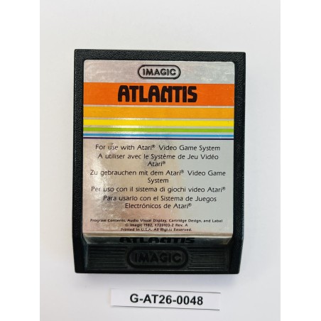 Atlantis Atari 2600