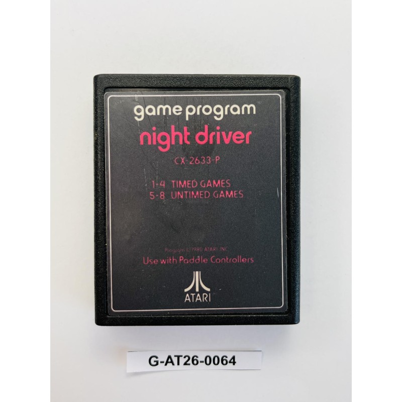 Night Driver Atari 2600