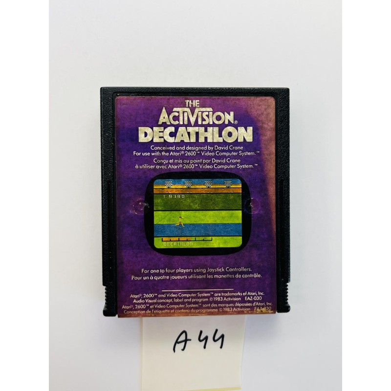 The Activision Decathlon Atari 2600