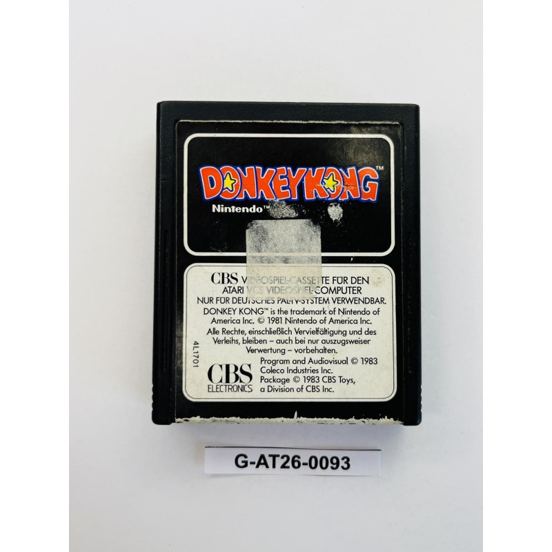 Donkey Kong Atari 2600